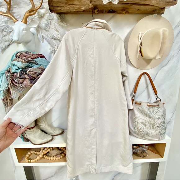 Aritzia Wilfred Spring boho blazer style duster jacket w midcentury vibe - Picture 11 of 12